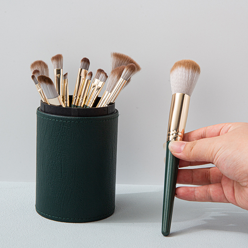 1 Set Unisex Makeup Brush With A Bucket 